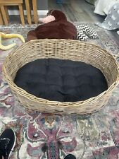 large wicker dog bed for sale  ILKESTON