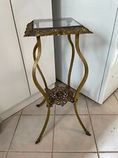 brass top table glass for sale  Philadelphia