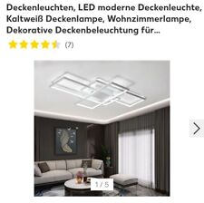 Deckenlampe wohnzimmerlampe le gebraucht kaufen  Schwarmstedt