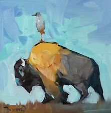 buffalo painting for sale  Tucson