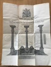 Freemasons induction certifica for sale  LONDON