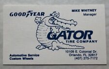 Business card gator for sale  Auburn