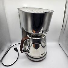 Used, Krups KT600 10 Cup Stainless Coffee Maker - Tested for sale  Union