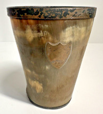 Antique horn beaker for sale  Shipping to Ireland
