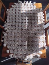 Crochet table cloth for sale  HUDDERSFIELD