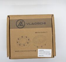 VLAOSCHI Black Forged 5x110 to 5x110-12x1.5-20MM Hubcentric (2) Wheel Spacers  for sale  Shipping to South Africa