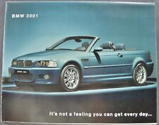 2001 bmw brochure for sale  Olympia