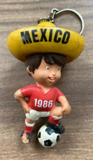 México Fútbol Copa Mundial FIFA 1986 - Llavero Vintage Original segunda mano  Embacar hacia Argentina