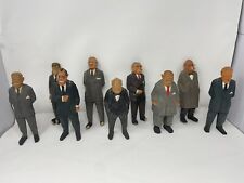 SIGNED GUNNARSSON  Hand Paint Wood Figure Presidents Of United States POS LOT, used for sale  Shipping to South Africa