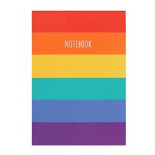 Rainbow lined notebook for sale  SWANSEA
