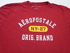 Aeropostale Ny - 87 marca original de manga curta camiseta tamanho médio Defeito comprar usado  Enviando para Brazil