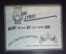 Lyres 1981 small for sale  Newtonville
