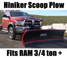 Hiniker: Scoop snow plow Fits: Dodge RAM HD Commercial 9' For Big pushes for sale  Sycamore