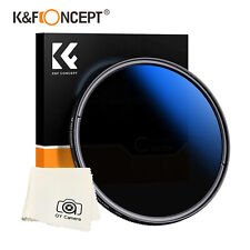 Filtro de lente K&F Concept ND2-ND400 ND2-400 densidade neutra variável 46 49 52mm comprar usado  Enviando para Brazil