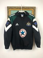 Vintage lata 90-te Adidas Newcastle United Bluza Damska Piłka nożna Rzadka Rozmiar S na sprzedaż  PL