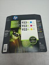 Genuine Original High Yield HP 933XL Color Ink Cartridges  2/3 Sealed Exp 5/2017 for sale  Shipping to South Africa