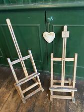 Two Vintage table top easels, drawing, painting, artists, display, menu. Y43 for sale  Shipping to South Africa
