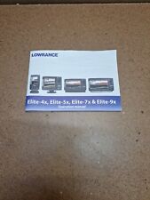 Lowrance elite owners for sale  Royse City