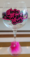 Used, MINX COLLECTORS WINE GLASS GIRLS NIGHT OUT 8.5 INCHES HOLDS 13 OZS for sale  Shipping to South Africa