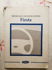 manuale istruzione ford fiesta usato  Italia