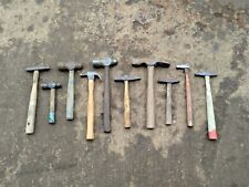 Lot Of 10 Vintage Hammers Stanley Pexto Blacksmith Cross Peen Ball Peen for sale  Shipping to South Africa