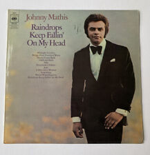 Johnny Mathis Raindrops Keep Fallin’ On My Head Vinyl LP Music Record 12” 1970 comprar usado  Enviando para Brazil