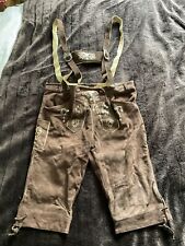 Mens german lederhosen for sale  TONBRIDGE