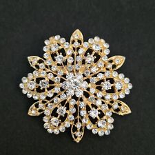 Sparkly brooch large for sale  PLYMOUTH
