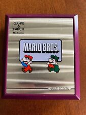 Used, Nintendo Mario Bros Multi Screen Game and Watch 1983 Tested / Working for sale  Shipping to South Africa