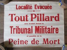 Affiche originale localite d'occasion  Einville-au-Jard