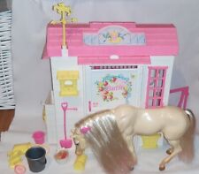 Barbie pferdestall pferd gebraucht kaufen  Freystadt