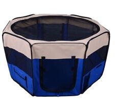 Fabric pet playpen for sale  SALFORD