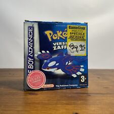 Pokemon Sapphire Zaffiro ITA Original Nintendo Game Boy Advance Caixa e Manual comprar usado  Enviando para Brazil