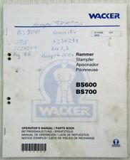 Wacker bs600 bs700 gebraucht kaufen  Merseburg
