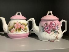 Small teapots pink for sale  NORWICH