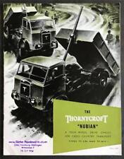Thornycroft nubian 4wd for sale  LEICESTER