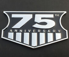 75º ANIVERSÁRIO Cromado Metal 3D Emblema de Tronco Adesivo Para Jeep Wrangler, usado comprar usado  Enviando para Brazil