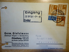 Postkarte lüneburg 1951 gebraucht kaufen  Gschwend