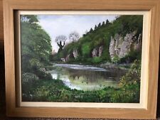 Framed painting cresswell for sale  BELPER