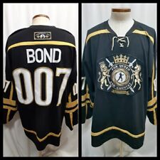 Camiseta deportiva de hockey James Bond #007 para hombre con licencia para matar talla 3XL dorada negra geek segunda mano  Embacar hacia Argentina