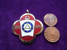 A VINTAGE MASONIC ENAMEL JEWEL, MASTER MASON, 1878-1918 for sale  Shipping to South Africa