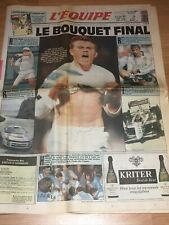 Journal L’equipe 29-30 Mai 1993 Marseille Champion D’Europe Affronte Le PSG, occasion d'occasion  Lavernose-Lacasse