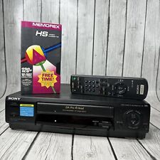 Sony SLV-478 DA Pro 4 cabezales VCR VHS reproductor de grabadora con control remoto y cinta PROBADO funciona segunda mano  Embacar hacia Argentina