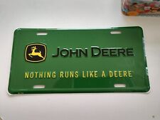 john deere license plate for sale  Middletown