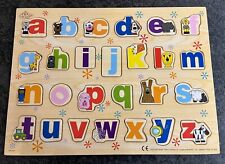 wooden jigsaw alphabet for sale  TAUNTON