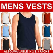 Mens vests plain for sale  BLACKBURN