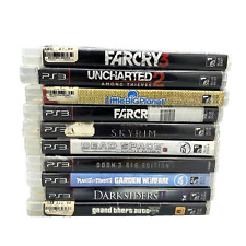 Bundle Lot of 10 PS3 Video Games Doom, Far Cry, Darksiders, GTA 5, Uncharted, PV for sale  Shipping to South Africa