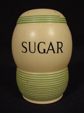 RARE 1930s GREEN BANDED SUGAR SHAKER #2 STREAMLINE T G GREEN CHURCH GRESLEY for sale  Shipping to United Kingdom