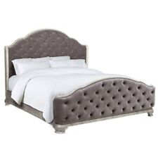 tuft bed king frame for sale  Hallandale