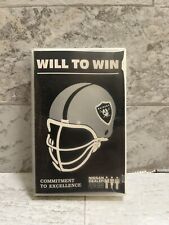 Fita cassete Los Angeles Raiders Commitment to Excellence vintage década de 1980 comprar usado  Enviando para Brazil